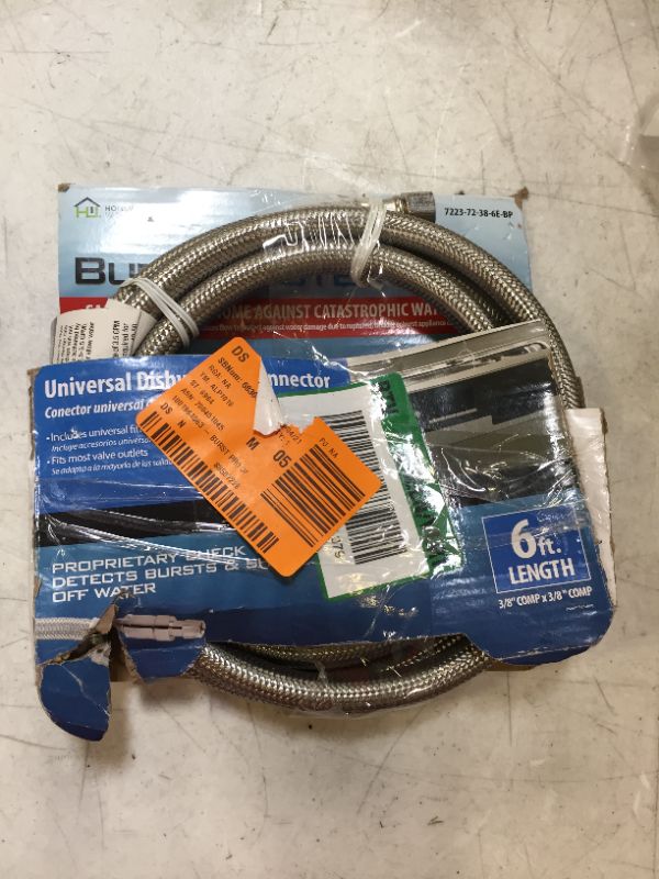 Photo 2 of 6' Dishwasher Supply Hose