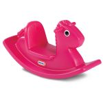 Photo 1 of  Little Tikes Rocking Horse - Magenta (ITEM HAS STICKER RESIDUE) (ITEM IS DIRTY AND HAS SCRATCHES)
