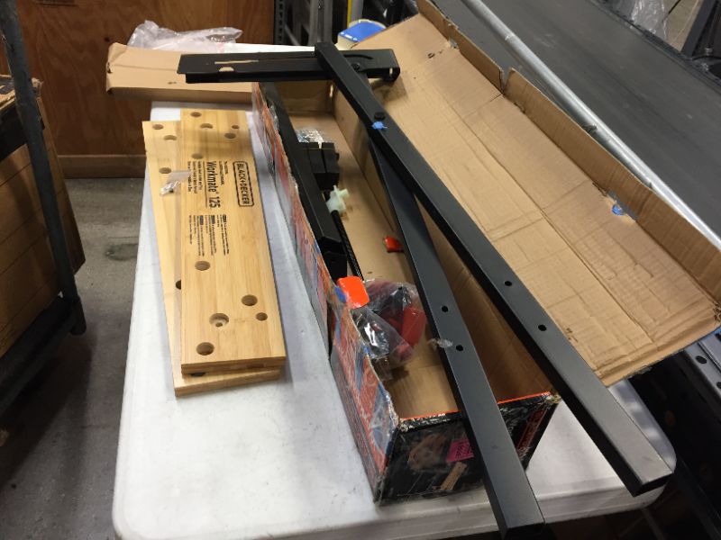 Photo 1 of BLACK+DECKER Workmate Portable Workbench, 350-Pound Capacity (WM125)
