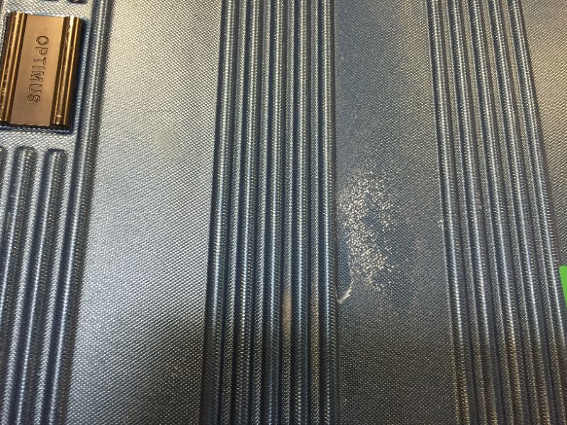 Photo 1 of Optimus 28 Hard side Suitcase zipper works good
