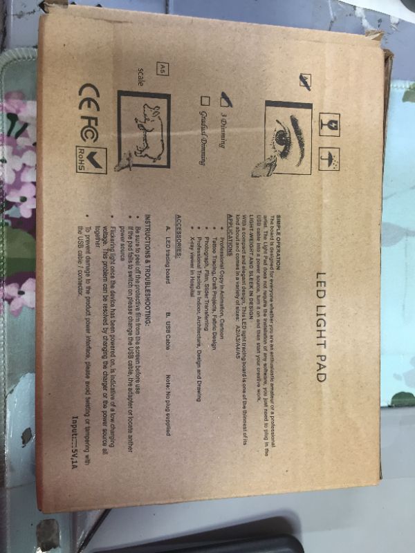 Photo 1 of LED Light Pad for makeup