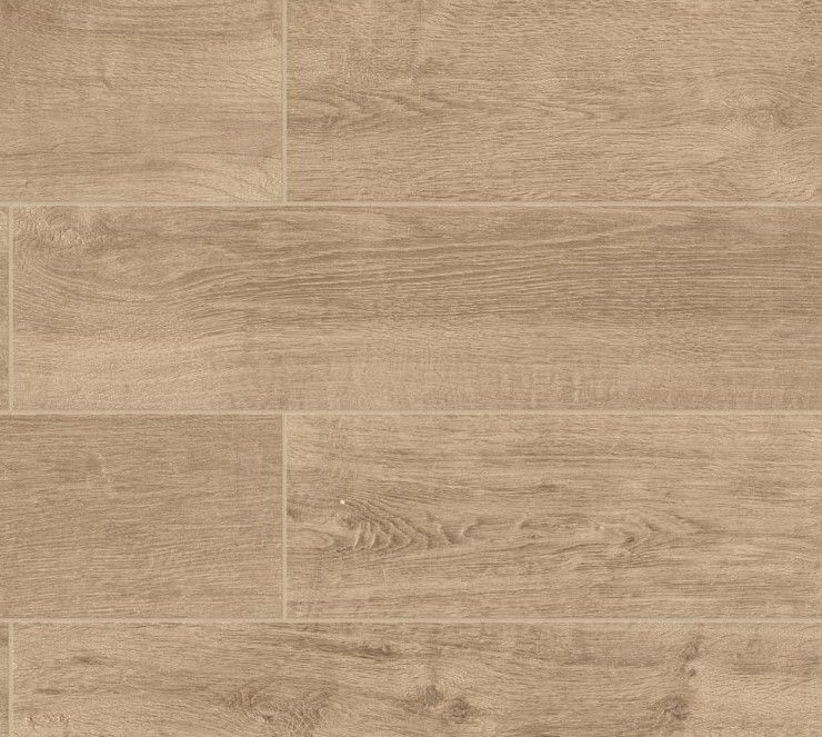 Photo 1 of 5 slabs of Meadow Wood Soft Brown 6 in. x 24 in. Glazed Porcelain Floor and Wall Tile 3 dollars and 24 cents per sq ft