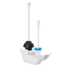 Photo 1 of OXO Toilet Brush and Plunger Combo