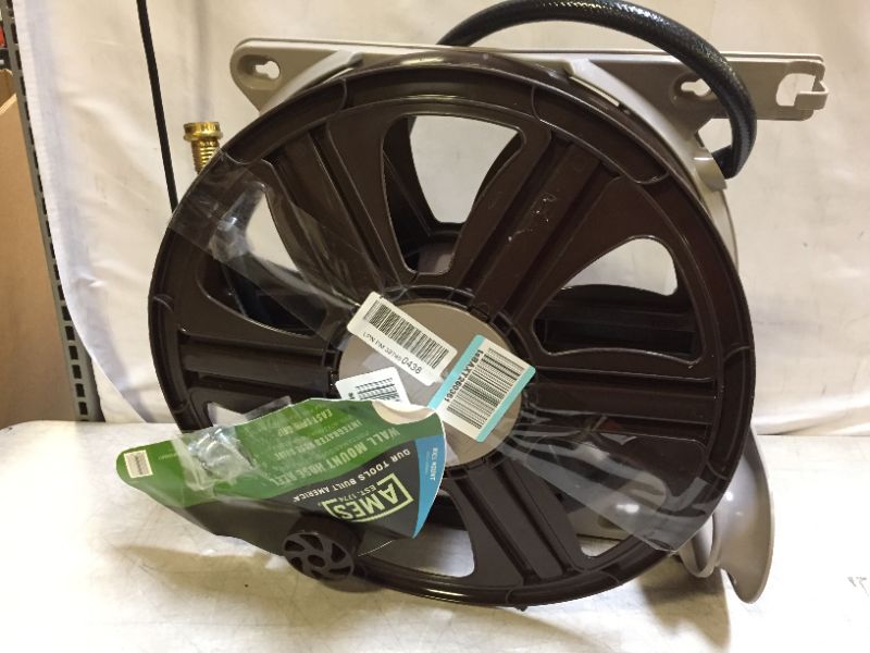 Photo 2 of Ames 2388340 Wall Mount Hose Reel, Polypropylene