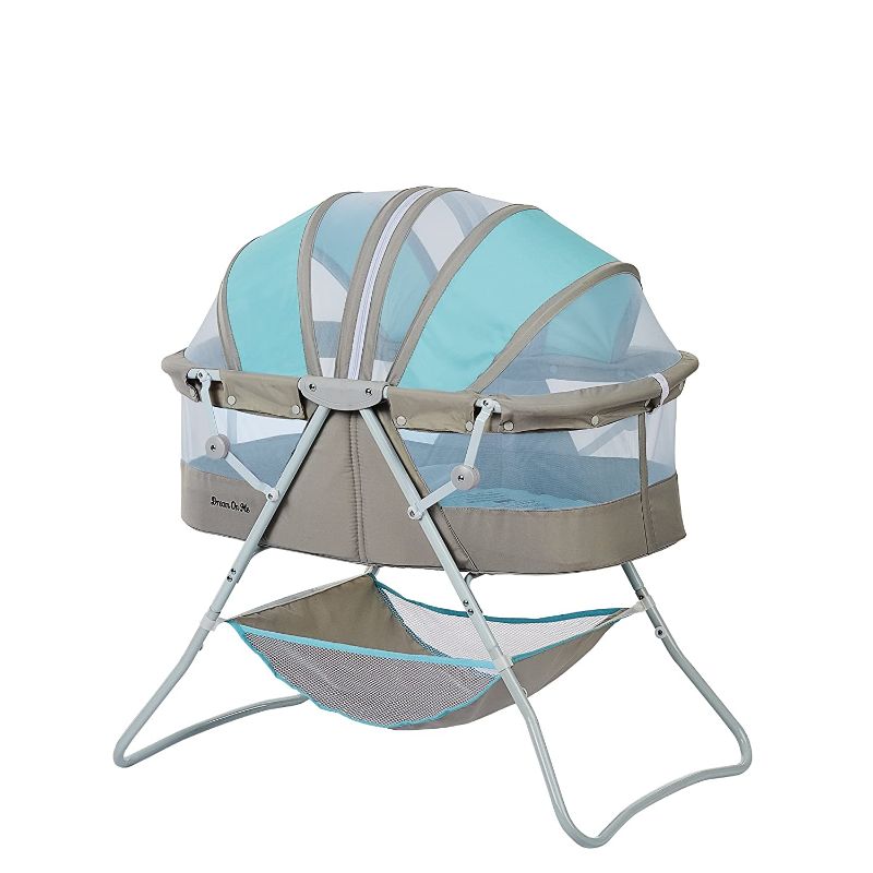 Photo 1 of Dream On Me Karley Bassinet, Blue/Grey