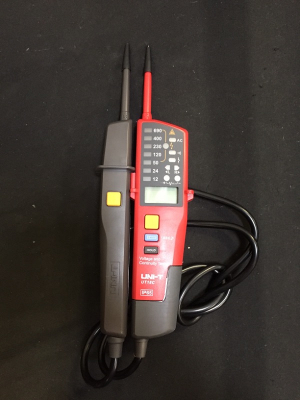 Photo 2 of UNI-T UT18C LCD Digital Voltage Continuity Tester Auto Range RCD Phase Rotation
