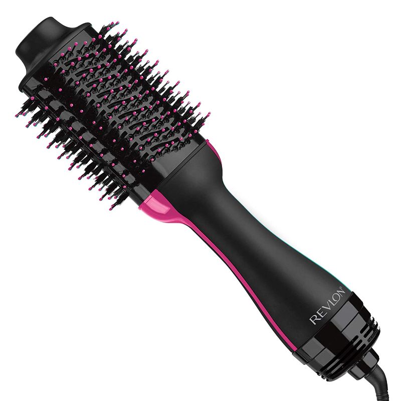 Photo 1 of REVLON One-Step Hair Dryer And Volumizer Hot Air Brush, Black