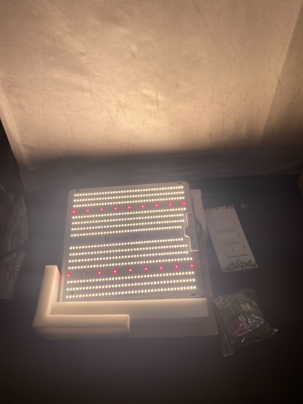 Photo 1 of Generic 13" x 13" LED Growing Light