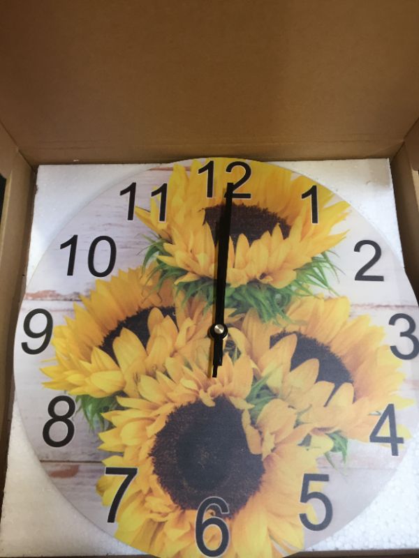 Photo 1 of Sunflower Clock for Kids