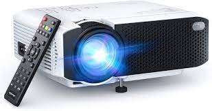 Photo 1 of APEMAN LC350 Mini Projector, 4500L Brightness, Support 1080P 180" Display, Portable Movie Projector, 55,000Hrs LED Life and Compatible with TV Stick, PS4, HDMI, TF, AV, USB for Home Entertainment
