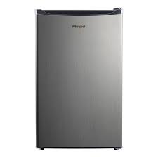 Photo 1 of Whirlpool 4.3 cu ft Mini Refrigerator Stainless Steel WH43S1E