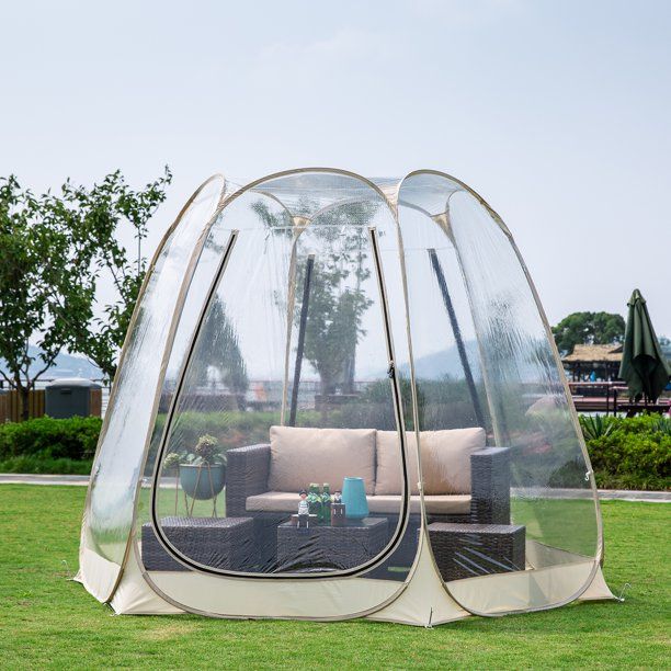 Photo 1 of Alvantor 10'x10' Gazebo Bubble Style Pop Up Beige
