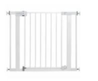 Photo 1 of Safety 1st Auto Close Walk-Thru Gate, White