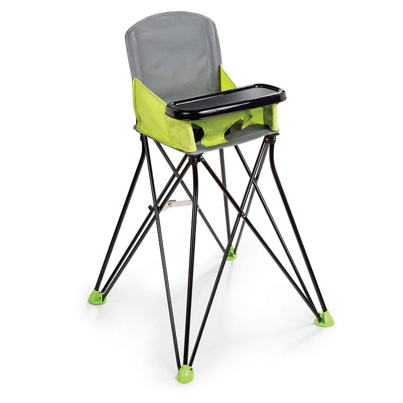 Photo 1 of Summer Pop ‘n Sit Portable Highchair, Green - Portable Highchair For Indoor/Outdoor Dining – Space Saver High Chair with Fast, Easy, Compact Fold, For 6 Months – 45 Pounds
