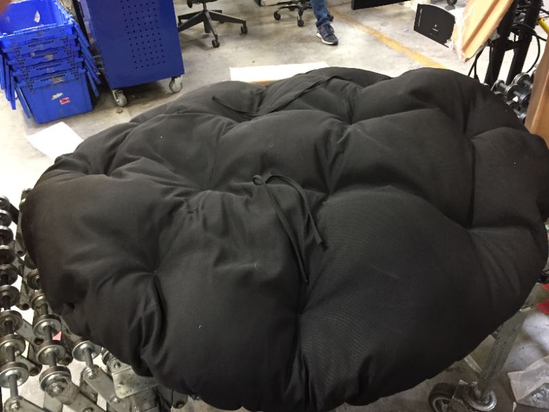 Photo 1 of black papasan 