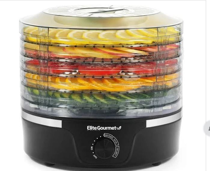 Photo 2 of Elite Gourmet Food Dehydrator with Adjustable Temperature Dial Black