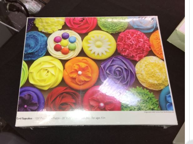 Photo 1 of cool cupcakes 1000 piece jigsaw puzzle