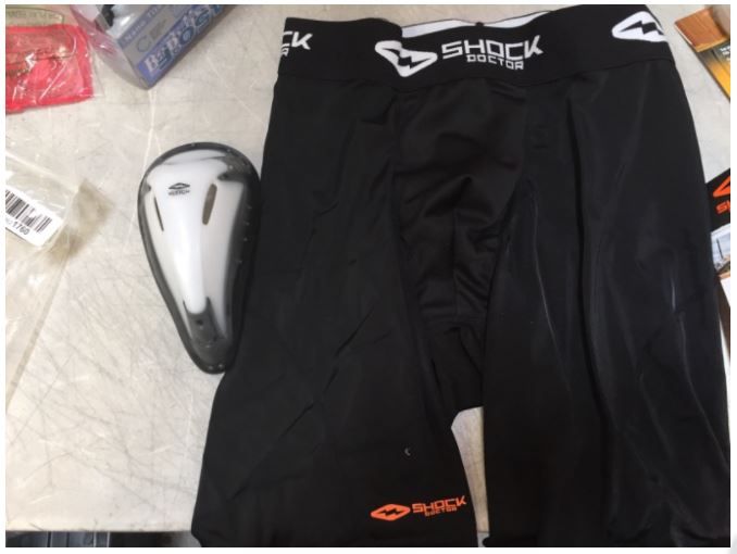 Photo 2 of Shock Doctor Compression Short with BioFlex Protective Cup
Size L