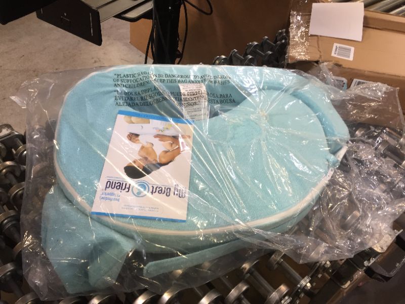 Photo 1 of My Brest Friend Deluxe Nursing Pillow Slipcover - Pillow not Included, Aqua
