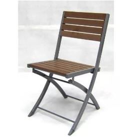 Photo 1 of Bryant Faux Wood Folding Patio Bistro Chair  Project 62