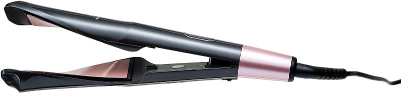 Photo 1 of Remington Curl and Straight Confidence, 2-in-1 Hair Straighteners and Hair Curler, Ceramic Coated Plates, Five Temperatures, Cool Tip, S6606
