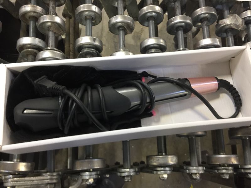 Photo 1 of Remington Curl and Straight Confidence, 2-in-1 Hair Straighteners and Hair Curler, Ceramic Coated Plates, Five Temperatures, Cool Tip, S6606
