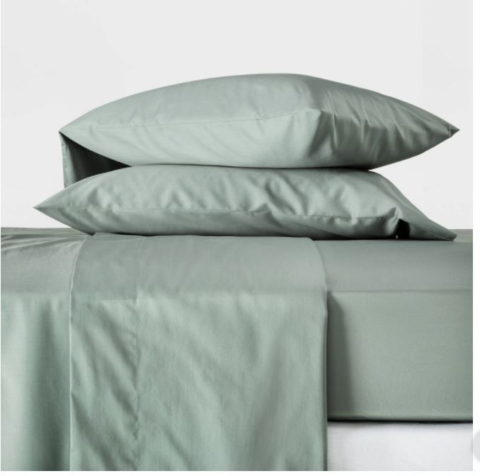 Photo 2 of 300 Thread Count Temperature Regulating Solid Sheet Set  Casaluna size queen