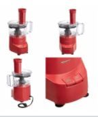 Photo 1 of 4 Cup Food Processor Red Cup Kitchen

