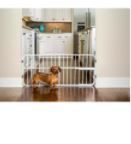 Photo 1 of Carlson Lil Tuffy Metal Expandable Gate White