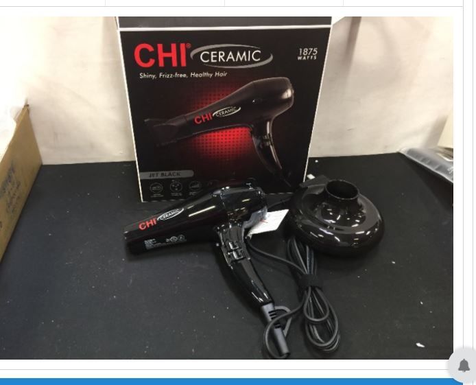 Photo 1 of CHI Ceramic Hair Dryer in Black