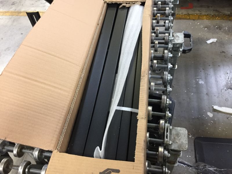 Photo 1 of zizin King Size Bed Frame for Box Spring Metal Heavy Duty 7 Inch Adjustable Beds Frames Sturdy Compack 9 Legs Support for Mattress Set (King)