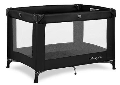 Photo 1 of Dream On Me Nest Portable Playard in Black

