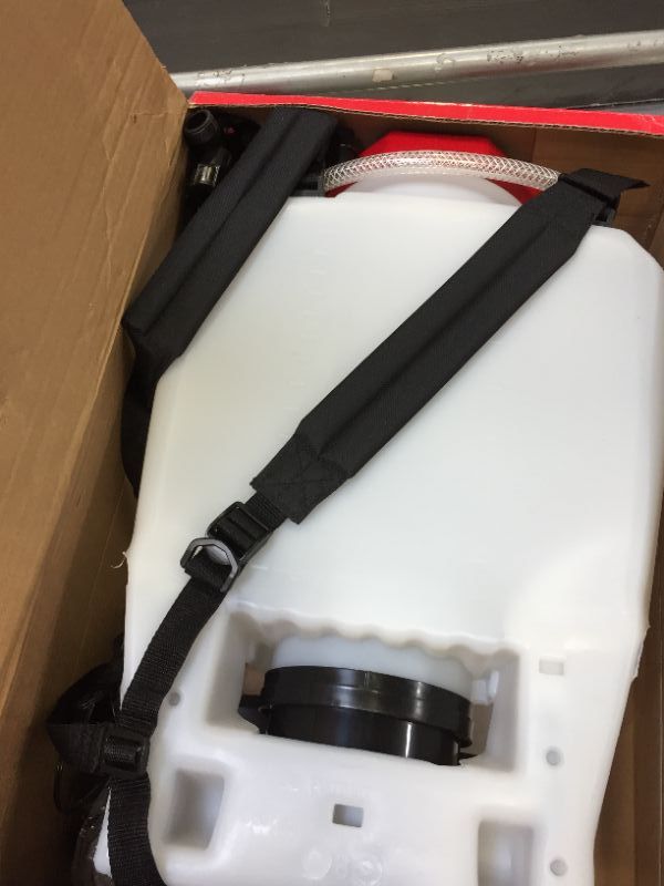 Photo 2 of  4Gal Backpack Sprayer with Adjustable -White