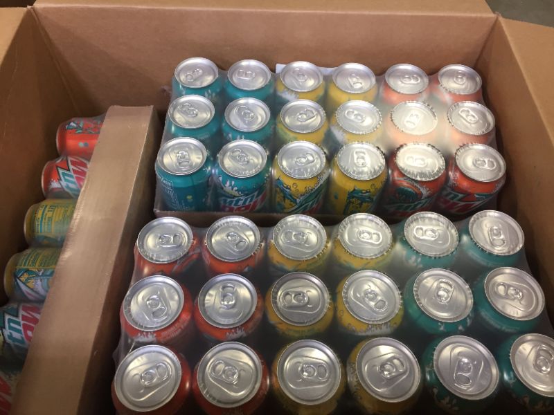 Photo 1 of 5 cases of mountain due// best by 8/31/21