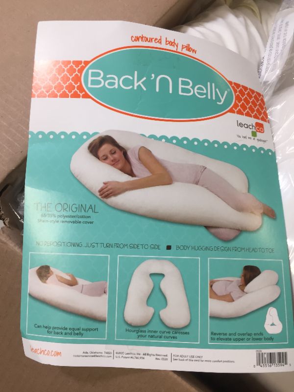 Photo 1 of Back 'n belly body pillow 