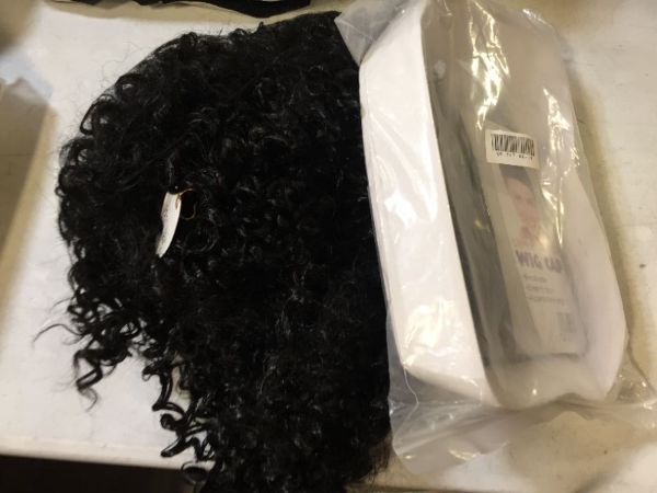 Photo 1 of Women's Curly Hair Wig
Color: Black