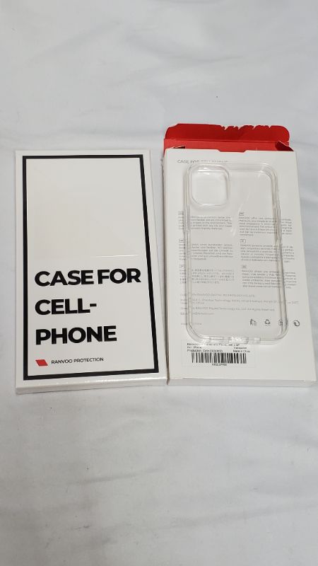 Photo 1 of 2PK RANVOO IPHONE CASE TRANSPARENT