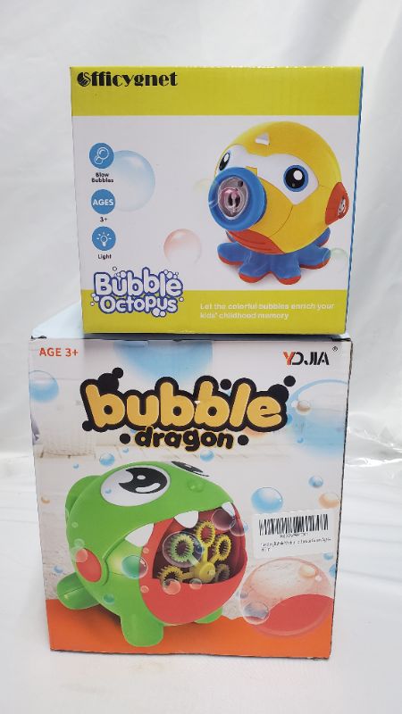 Photo 1 of BUBBLE FUN MACHINE 