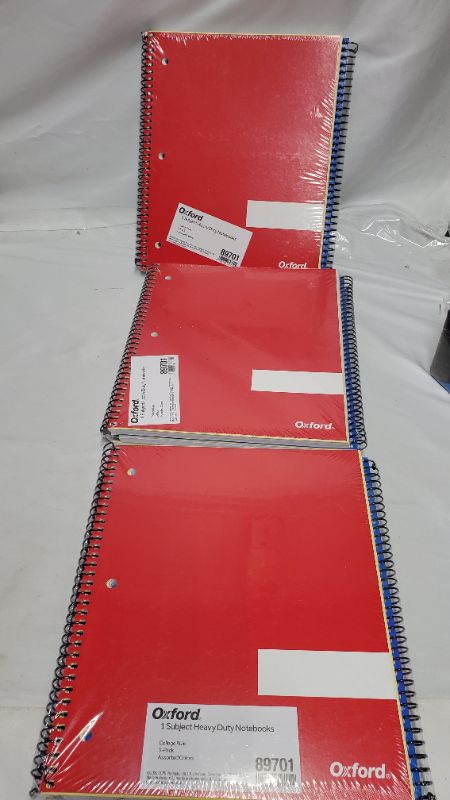 Photo 1 of 9PK SCHOOL NOTEBOOKS COLLEGE RULE 