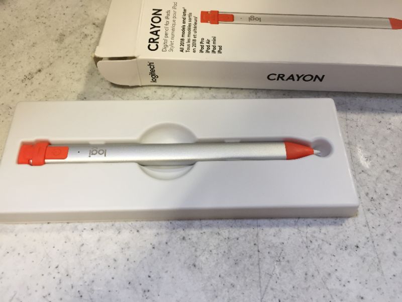 Photo 2 of Logitech Crayon Digital Pencil for iPad (6th Gen)