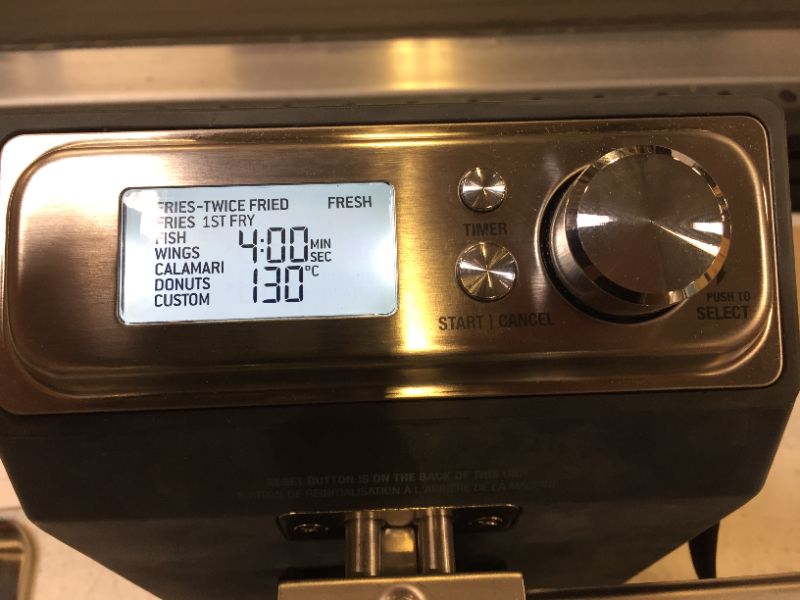 Photo 1 of Breville BDF500XL Smart Fryer, Brushed Stainless Steel
