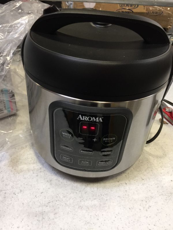 Photo 2 of Aroma Housewares ARC-994SB 2O2O model Rice & Grain Cooker Slow Cook Steam