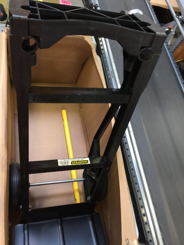 Photo 3 of 400 lb. Capacity Nylon Convertible Hand Truck Dolly Harper Trucks