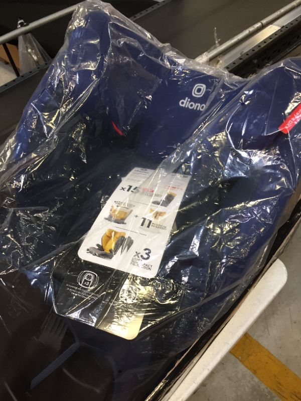 Photo 1 of Diono Monterey 4DXT Latch 2-in-1 Booster Car Seat, Blue