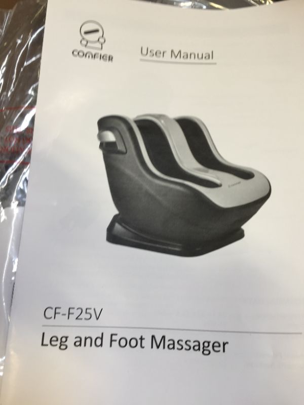 Photo 2 of leg and foot massager color grey 