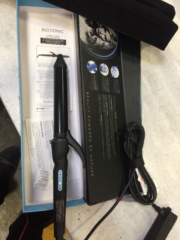 Photo 4 of Bio Ionic Long Barrel Styler Pro 1.25" Curling Iron