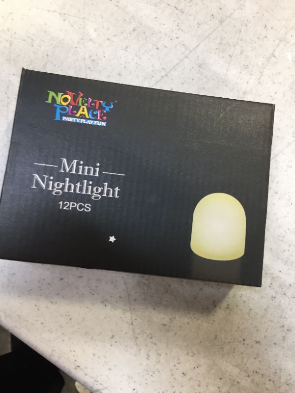 Photo 2 of mini nightlights 12 pcs color multicolor 