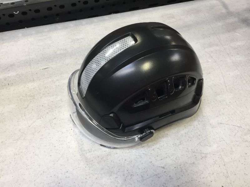 Photo 2 of Defender Safety H1-CH Hard Hat Climbing Helmet for Industrial & Construction ANSI Z89.1 w/ tinted visor
