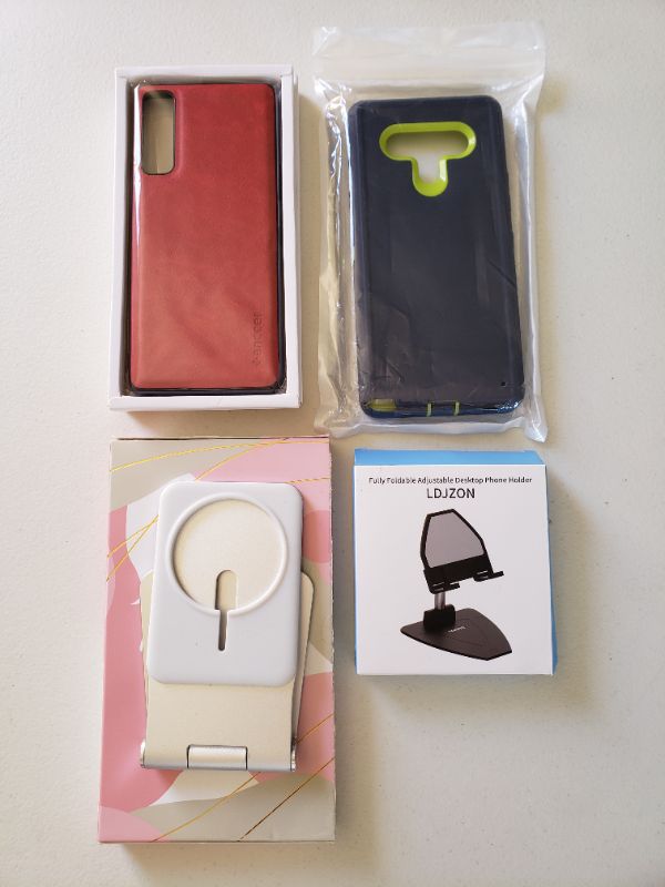 Photo 1 of Various Smartphone Cases & Accessories, Lot of 4 Items.