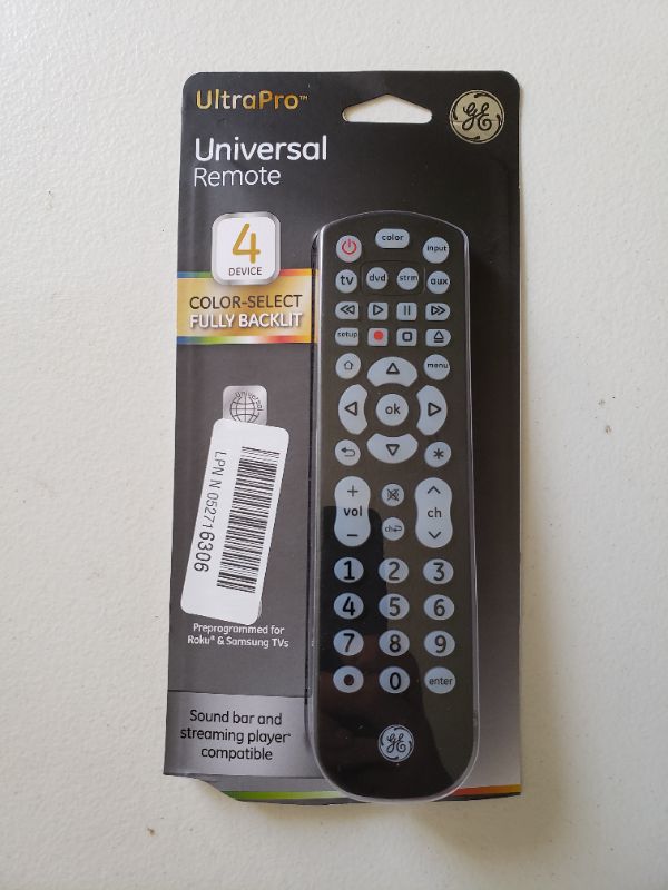 Photo 1 of GE Ultra Pro Universal Remote